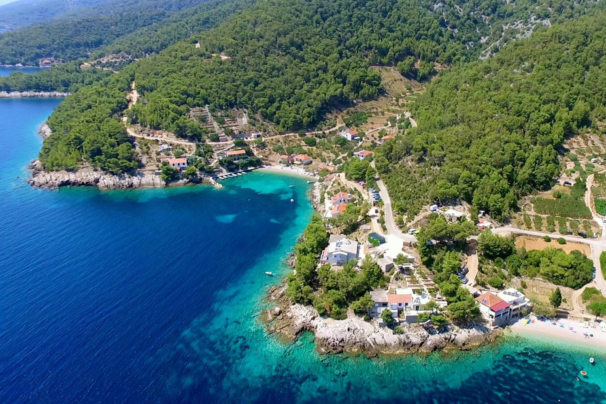 Seaside Secluded Apartments Cove Torac, Hvar - 589 Gdinj Dış mekan fotoğraf